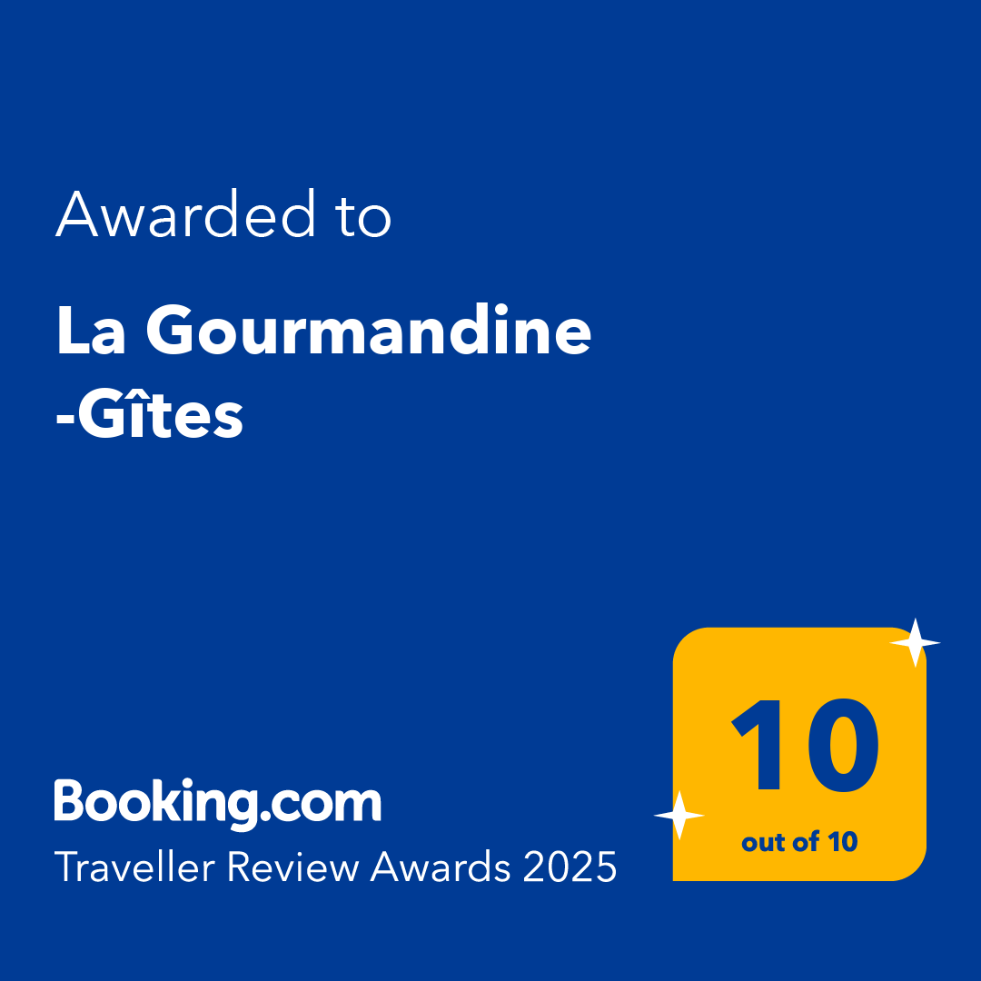 10/10 - Gîtes Traveller Review Awards 2025 Booking.com